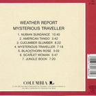 WEATHER REPORT- Mysterious Traveller v.1974 - pikkukuva 2