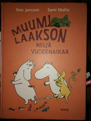 Muumi kirja Muumilaakson 4 vuodenaikaa