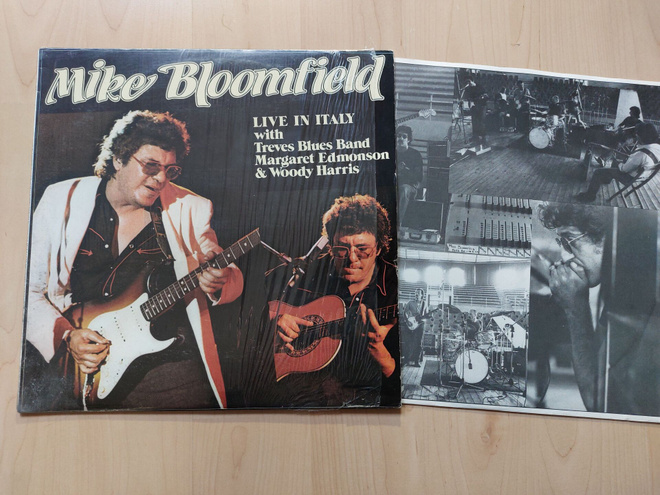 MIKE BLOOMFIELD – LIVE IN ITALY orig. ITA   1981  LP  MAMA