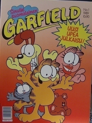 Garfield lehti 1/1989 , lukematon