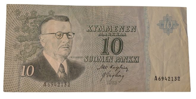 10 Markkaa 1963 ilman Litt A6942132