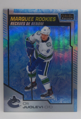 2020-21 OPC Platinum Arctic freeze Olli Juolevi /99