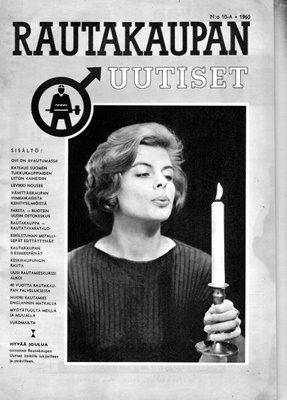 Rautakaupan Uutiset n:o 10-A 1960 Aug. Lipsanen. Sandberg Oy
