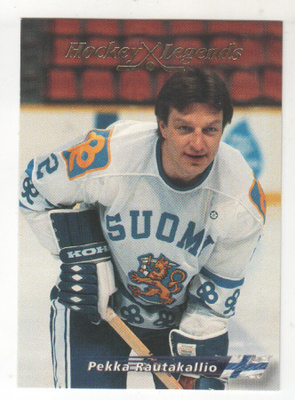 Wien 96 Hockey legends Pekka Rautakallio.
