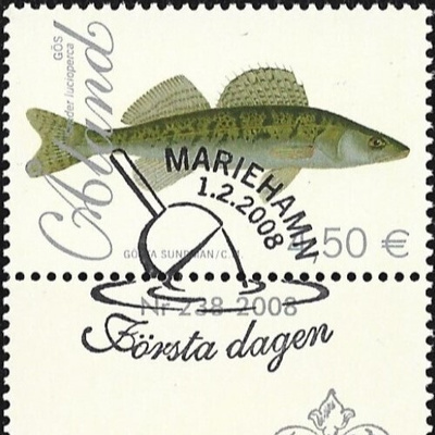 Ål 2008 Kaloja Kuha 4,50 € välilöpari numero EPL LaPe 288