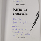 Terhi Rannela : Kirjoita nuorille (signeerattu) - pikkukuva 3