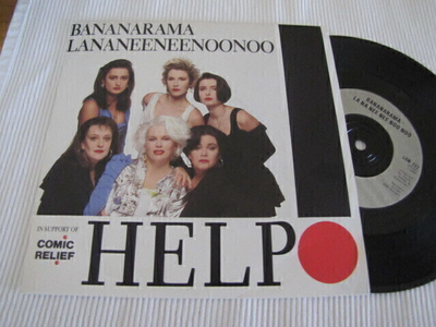 Bananarama lananeeneenoonoo Help 7 45 UK 1989