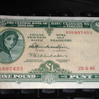Ireland Irlanti 1 Pound 1965 P64 VF+ - pikkukuva 1