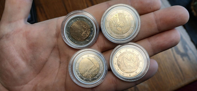 2 e kolikot 4 kpl