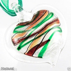 1041 .. Murano Kaunis Lampwork Taidelasi .. Kaulakoru - pikkukuva 2