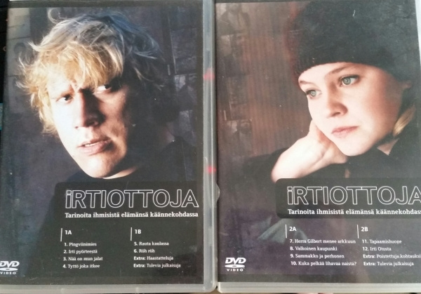 Irtiottoja1 ja 2, koko sarja - DVD