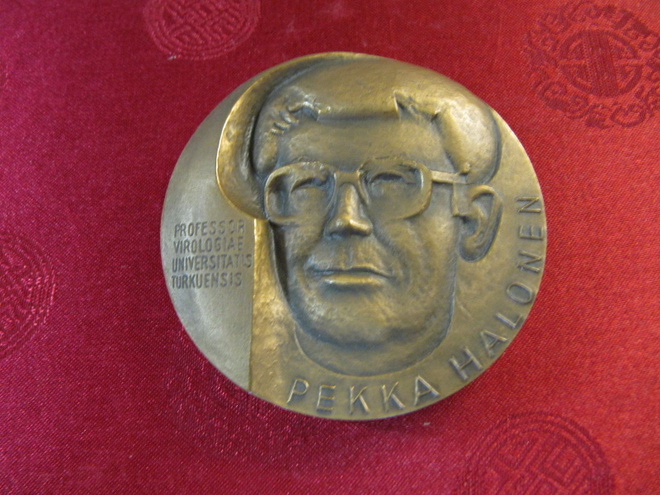 Pekka Halonen mitali 1991 /Jarkko Roth 1991.