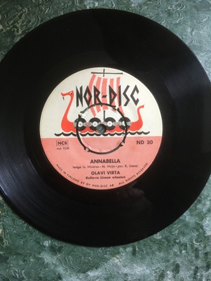 (7") Olavi Virta - Kun ilta ehtii / Annabella