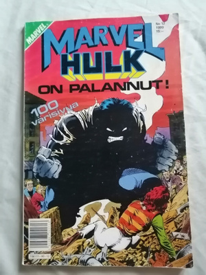 Marvel 1990/12: Hulk on palannut!