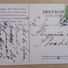 Oscar II, Ruotsin kuninkaallinen lippu, väripk, p. 1907 - pikkukuva 2