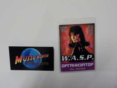 W.A.S.P BACKSTAGE PASSI .