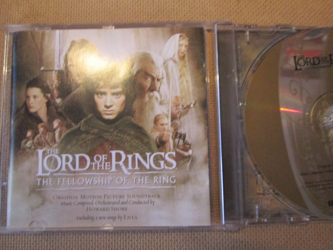The Fellowship of the Ring Soundtrack CD