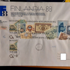 Kirjelähetys 1985 Setelinpainatus Finlandia 88 R-kuori+tulol - pikkukuva 1