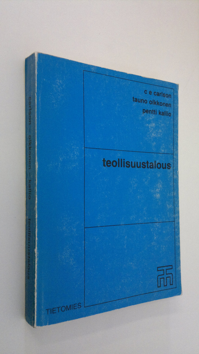 C. E. Carlson : Teollisuustalous