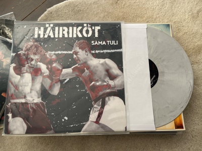 Häiriköt - Sama Tuli, white/black splatter vinyl