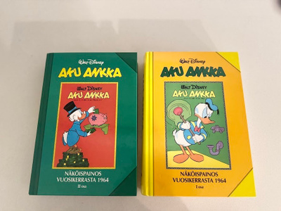 Aku Ankka näköispainos 1964 Osat 1 ja 2