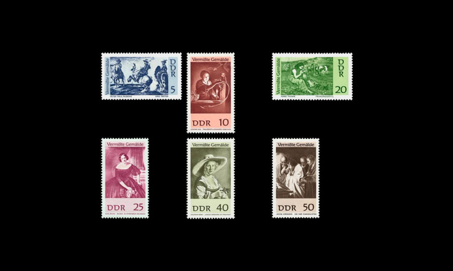 DDR 1286-91 ** Kadonneita maalauksia (1967)