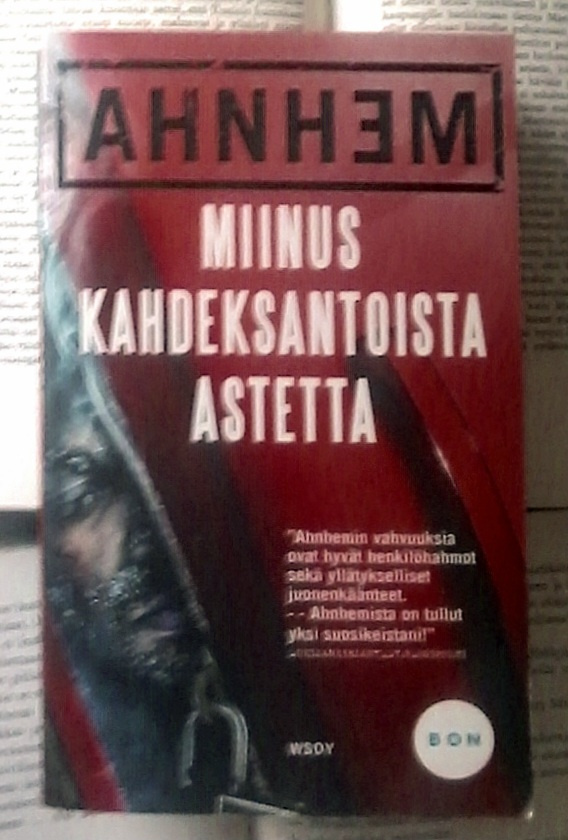 Stefan Ahnhem - Miinus kahdeksantoista astetta (pokkari)