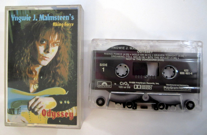 YNGWIE MALMSTEEN Odyssey C-KASETTI