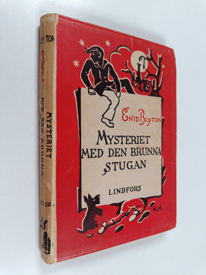 Enid Blyton : Mysteriet med den brunna stugan