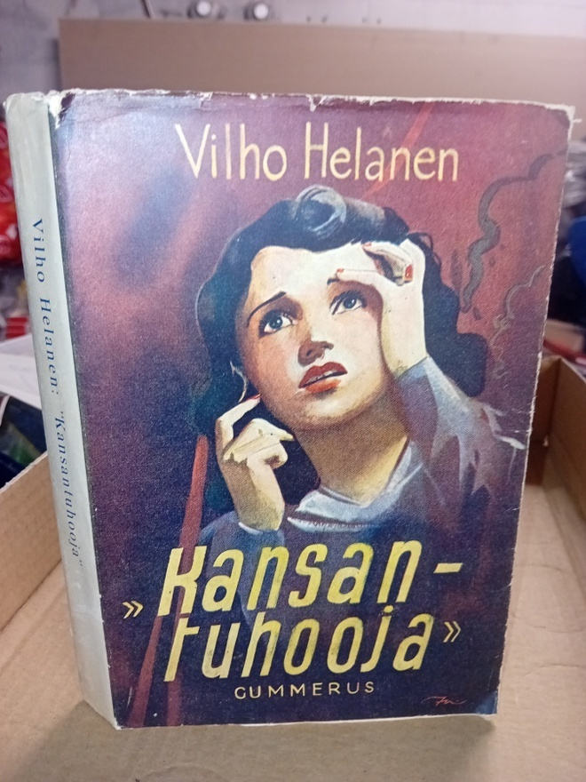Helanen Vilho : Kansantuhooja ( 1p. 1951 ) Sis.postikulut