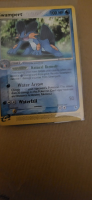 Swampert #23 Pokemon Ruby & Sapphire RARE non holo card