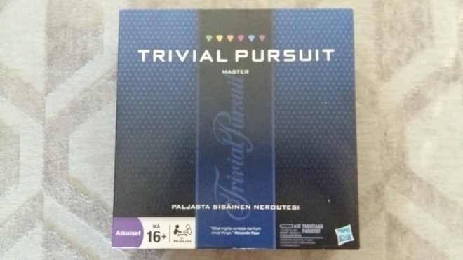 Trivial Pursuit Master - lautapeli, hyväkuntoinen
