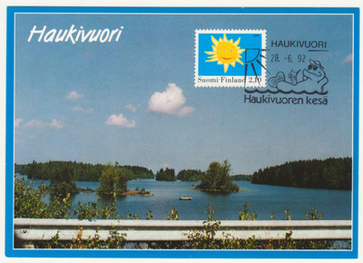 Maksikortti Haukivuori Kapustasalmi 1992