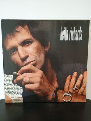 Keith Richards Talk Is Cheap LP
