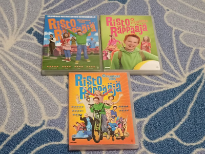 Risto Räppääjä Elokuvat DVD