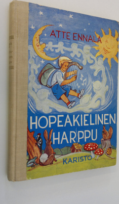 Atte Ennala : Hopeakielinen harppu : satukokoelma