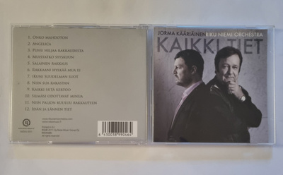 JORMA KÄÄRIÄINEN & RIKU NIEMI ORCHESTRA: KAIKKI TIET CD