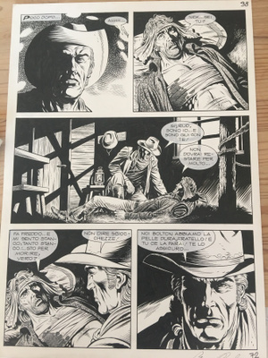2 x Tex Willer ORIGINAALI SIVU Giacomo Danubio Tex 7/2013 #2
