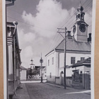 Rauma, Raatihuone, Pyhän Ristin kirkko, kaupunkia p. 1956 - pikkukuva 1