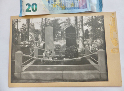 VANHA Kabinetti Valokuva Hauta 1900-l Barsokevitz Kuopio