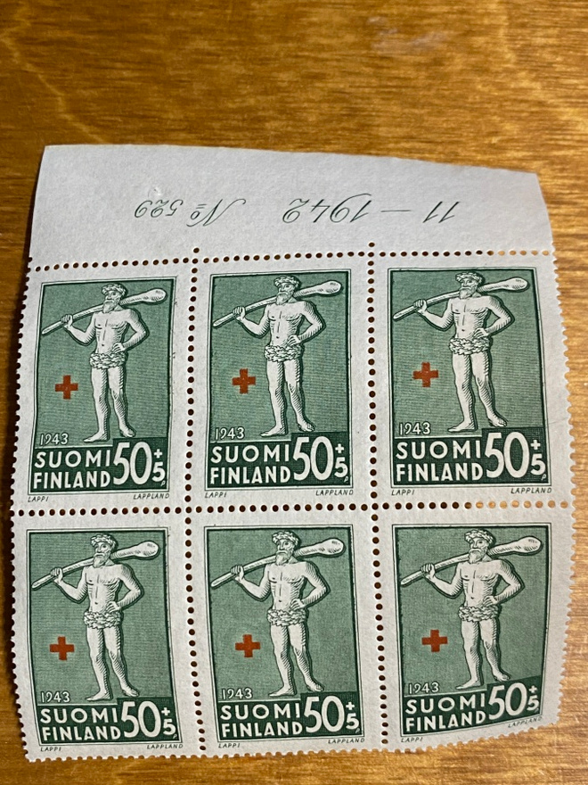 PR 1943 50PEN+5PEN NUMEROKUUSILO**