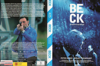Beck #25 - myrskyn silmässä (34 803) k -FI- suomik. DVD pet