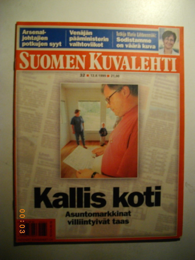 Suomen Kuvalehti Nro 32/1999 (6.5)