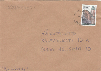 Postileima, KONNEVESI