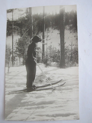 VANHA Postikortti Lahti Salpausselkä 1930-l