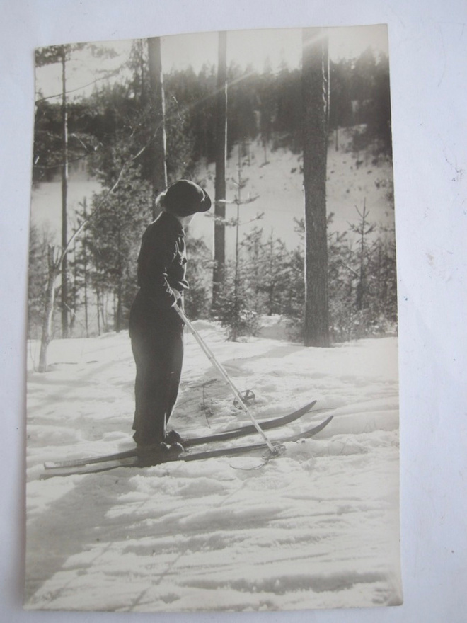 VANHA Postikortti Lahti Salpausselkä 1930-l