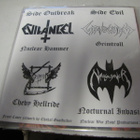 EVIL ANGEL GRAVEWURM GRIPPIUD NAILGUNNER 7'' SPLIT M- /M- - pikkukuva 2