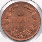 10 PENNIÄ 1916 /#17A (kl 9) - pikkukuva 1