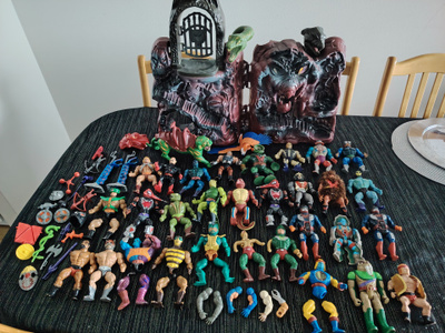Kattava Masters Of The Universe He-Man 80-luvun figuurisetti