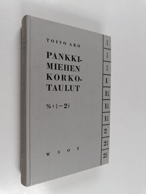 Pankkimiehen korkotaulut 1
